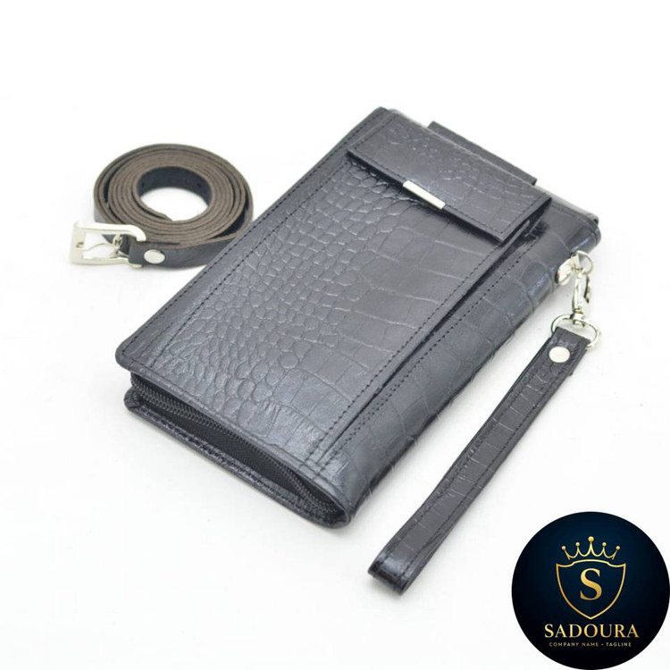 کیف پاسپورتی چرم طبیعی-چرم سادورا
